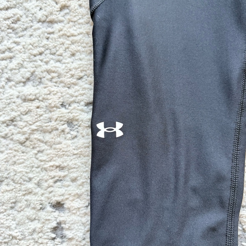 NWT- Under Armour Heatgear Women’s High Rise Capri Compression Leggings Sz Small - Picture 5 of 9